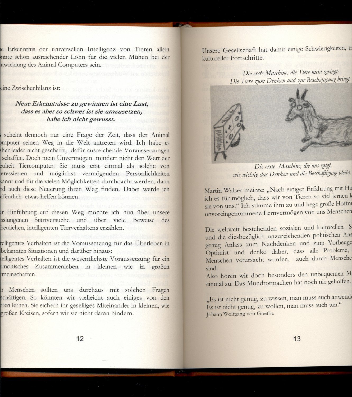 Computer der Tiere: Kein Märchen, aber märchenhaft. (German Edition)